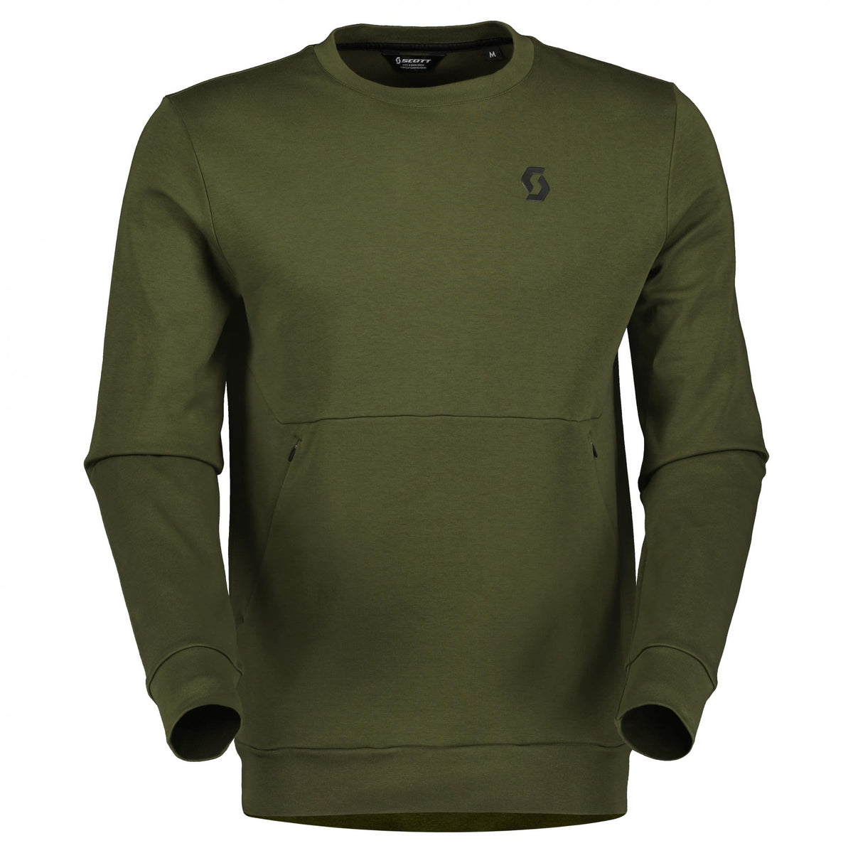 Scott M TECH L/SL CREWNECK