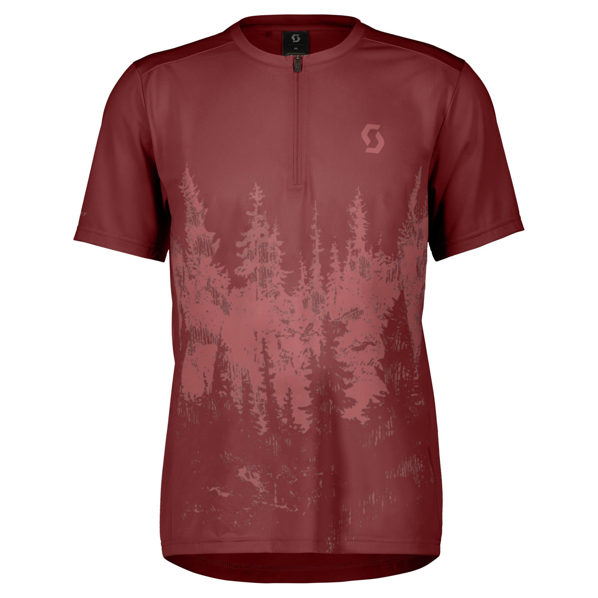 Scott M TRAIL FLOW ZIP S/SL SHIRT