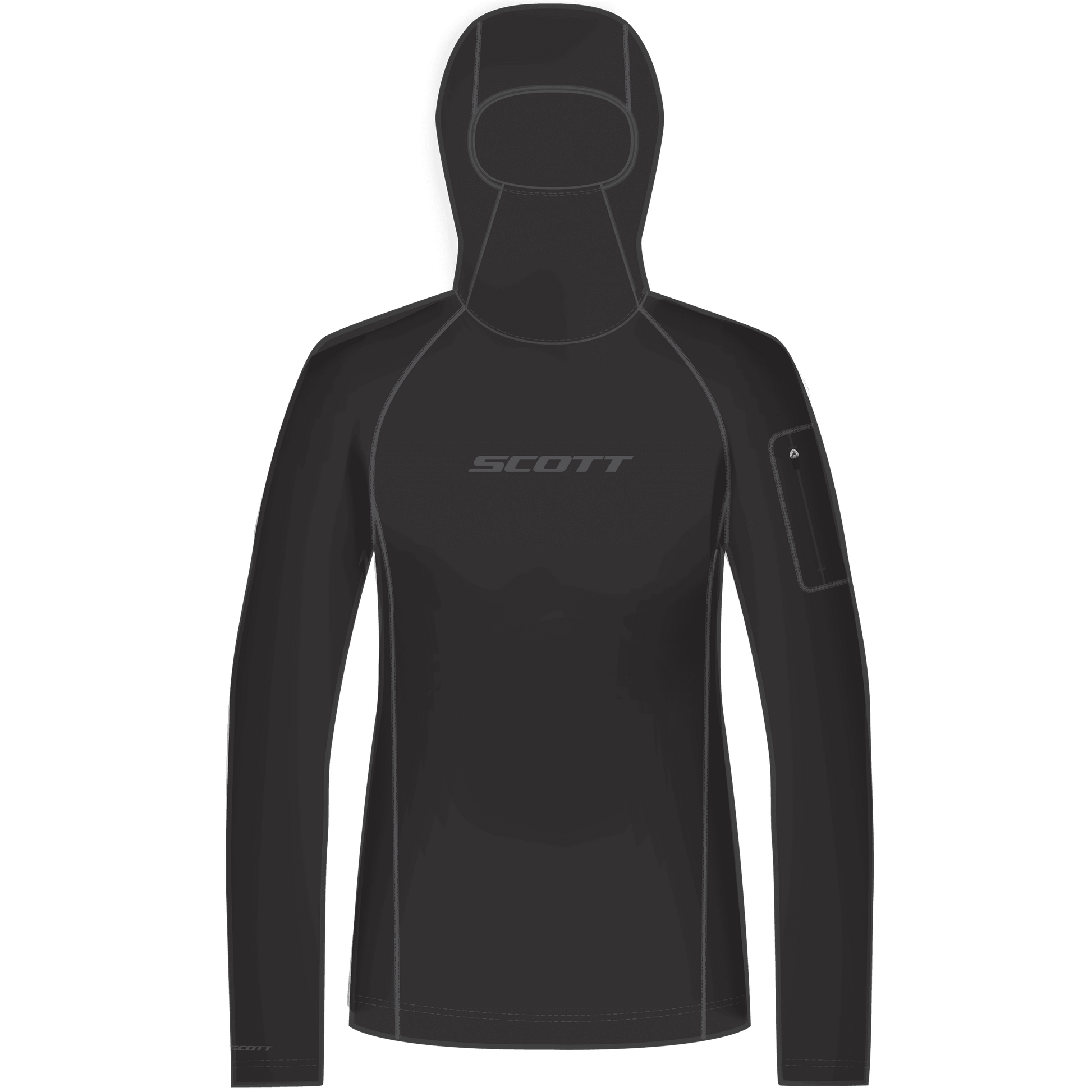 Scott W HOODY DEFINED LIGHT PULLOVER