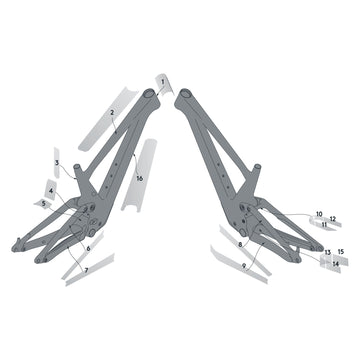 Syncros GENIUS CARBONRAHMEN SCHUTZ-SET