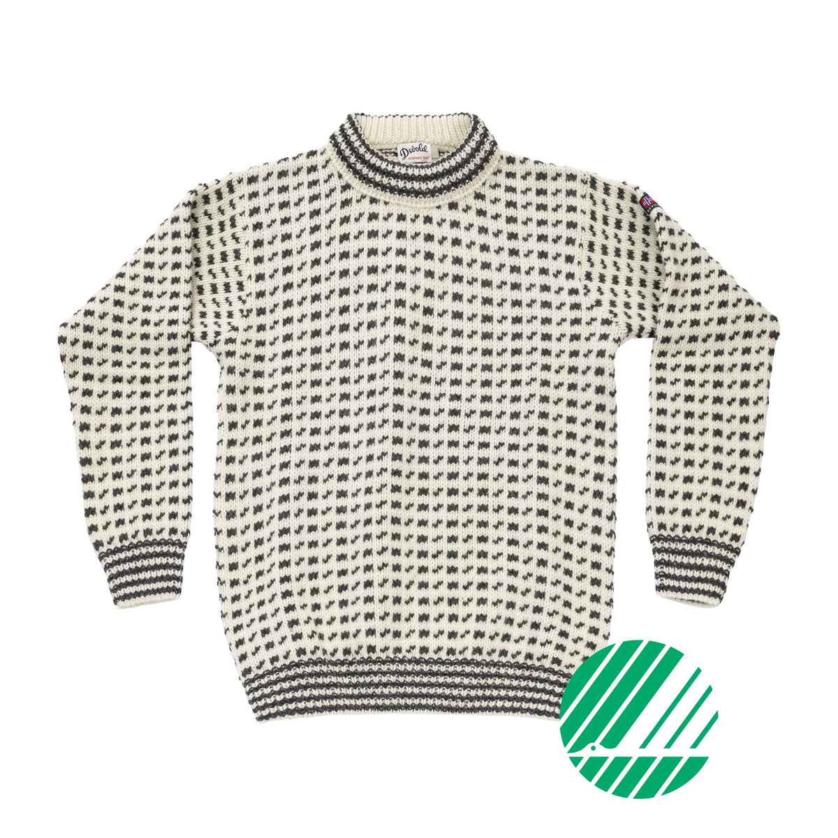Devold ORIGINAL ISLENDER Offwhite - Anthracite | Packshot