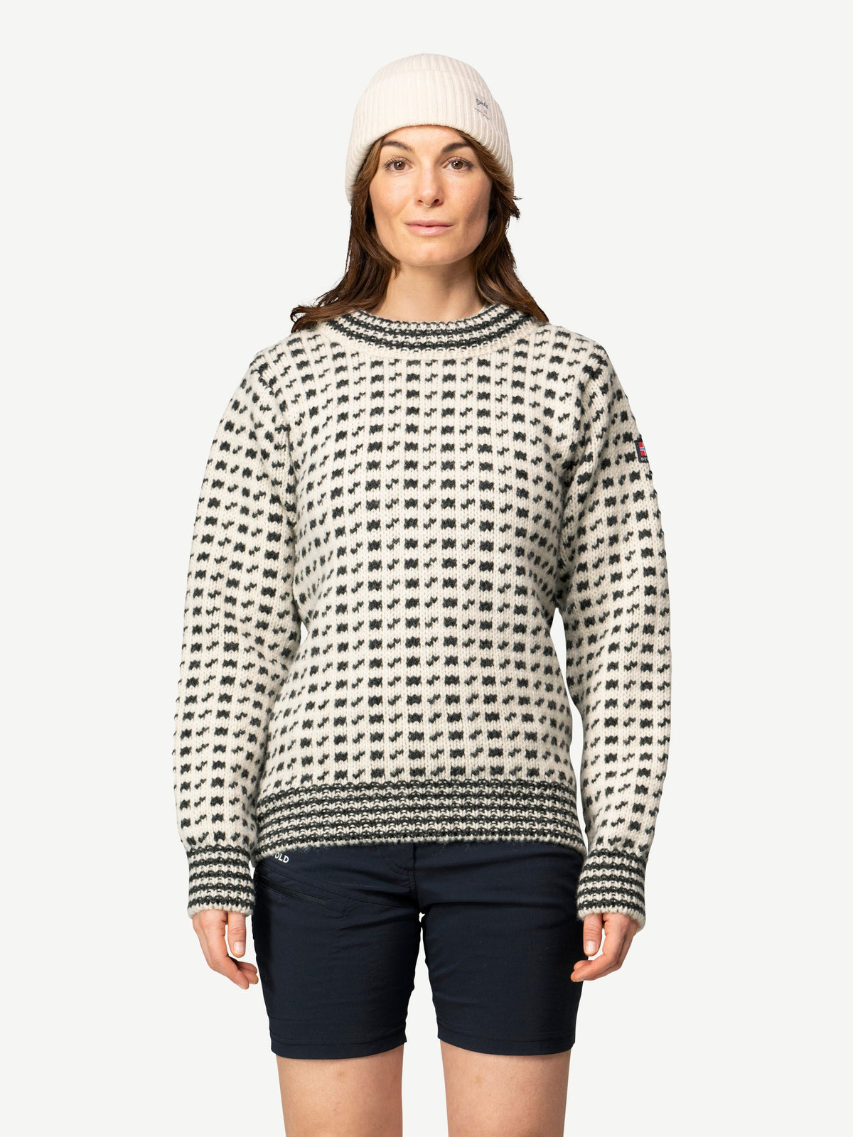 Devold ORIGINAL ISLENDER Offwhite - Anthracite | Ansicht 6