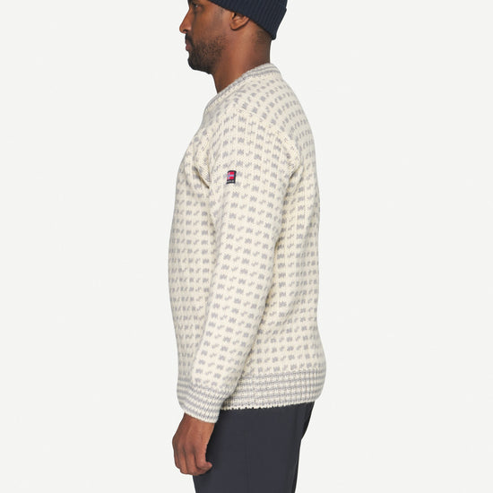 Devold ORIGINAL ISLENDER Offwhite - Grey | Ansicht 3