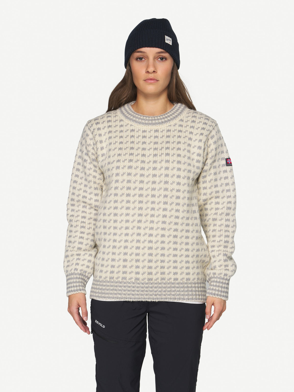 Devold ORIGINAL ISLENDER Offwhite - Grey | Ansicht 6