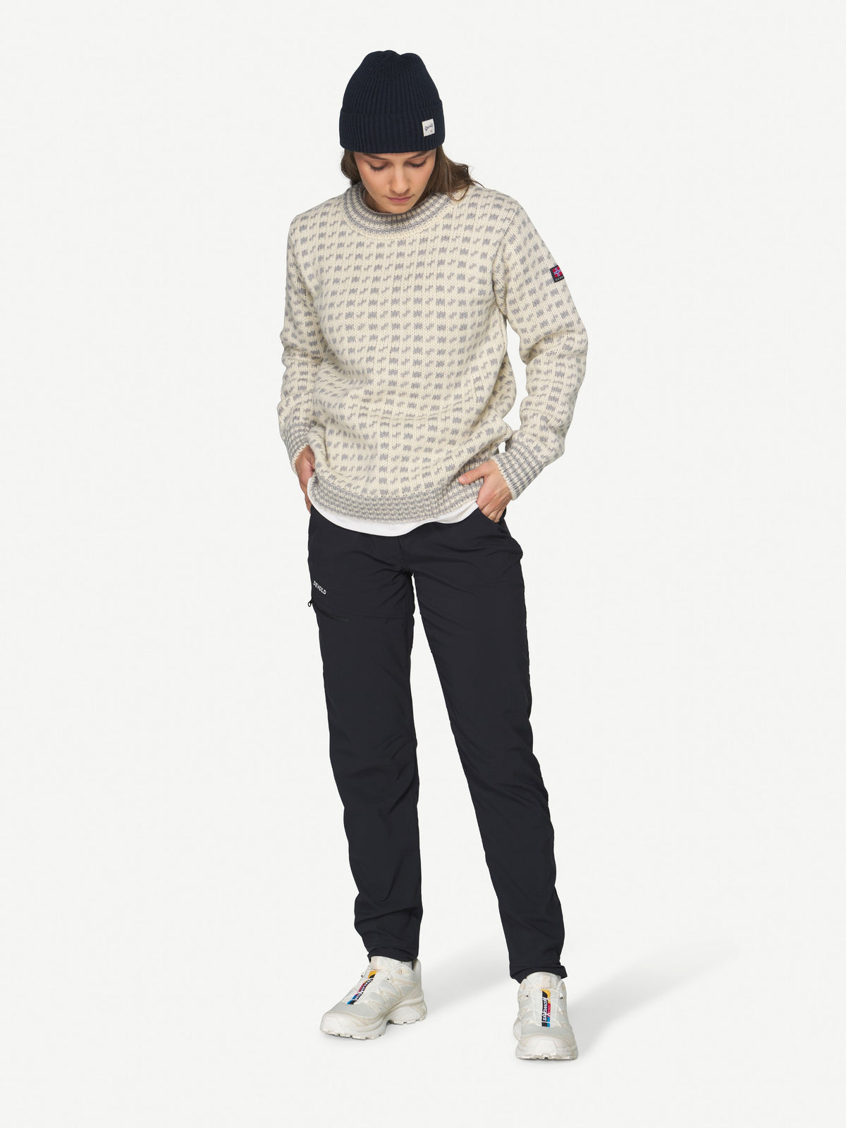 Devold ORIGINAL ISLENDER Offwhite - Grey | Ansicht 9