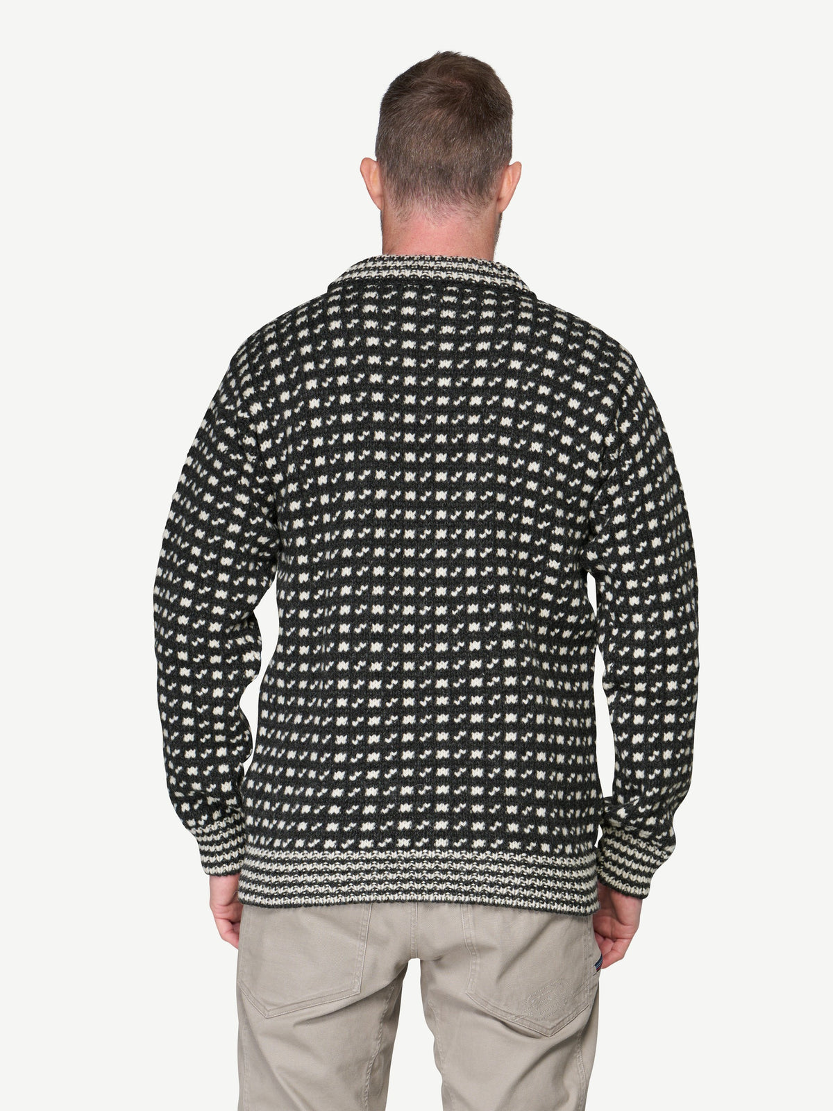 Devold ORIGINAL ISLENDER Anthracite - Offwhite | Ansicht 4