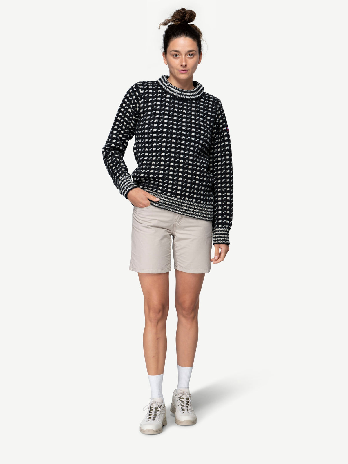 Devold ORIGINAL ISLENDER Anthracite - Offwhite | Ansicht 10