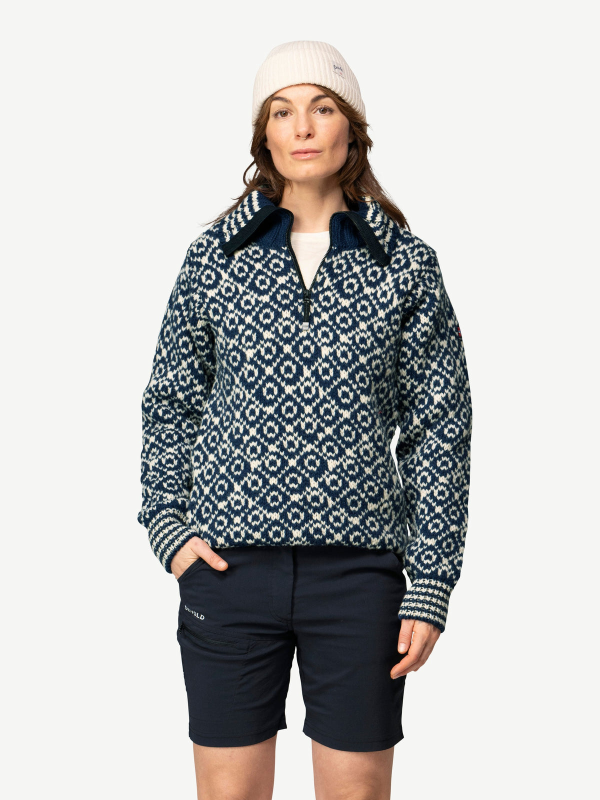 Devold SVALBARD ZIP NECK Night | Ansicht 6