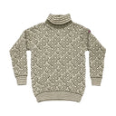 Devold SVALBARD WOOL HIGH NECK OLIVE/OFFWHITE XXL - PeakStyle