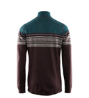 Aclima M DESIGNWOOL MARIUS MOCK NECK ZIP - PeakStyle