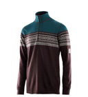 Aclima M DESIGNWOOL MARIUS MOCK NECK ZIP - PeakStyle