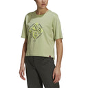 adidas Five Ten CROPPED GRAPHIC TEE W - PeakStyle