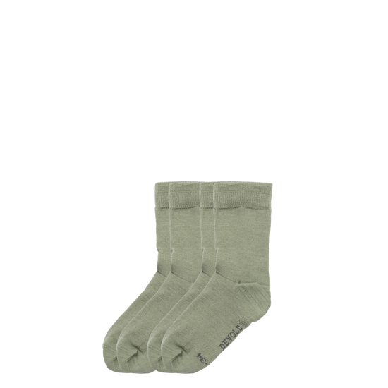 Devold DAILY LIGHT Kinder Wollsocken 2er-Pack FOG Packshot