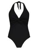 Barts W SOLID HALTER SHAPING ONE PIECE - PeakStyle