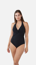 Barts W SOLID HALTER SHAPING ONE PIECE - PeakStyle