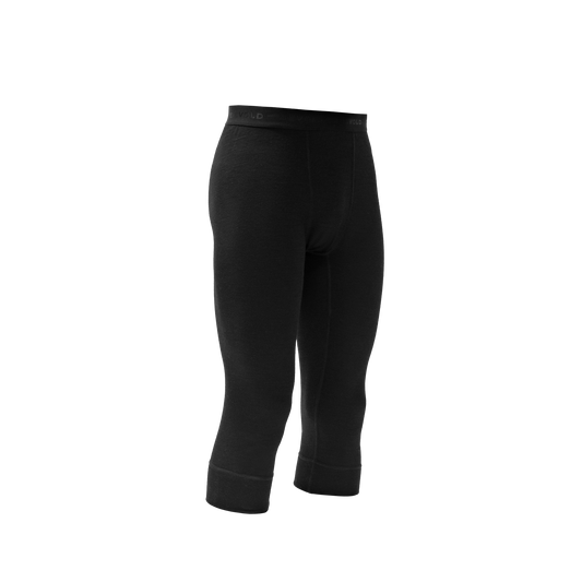 Devold DUO ACTIVE 205 Herren Merino 3/4-Unterhose – Black – Packshot