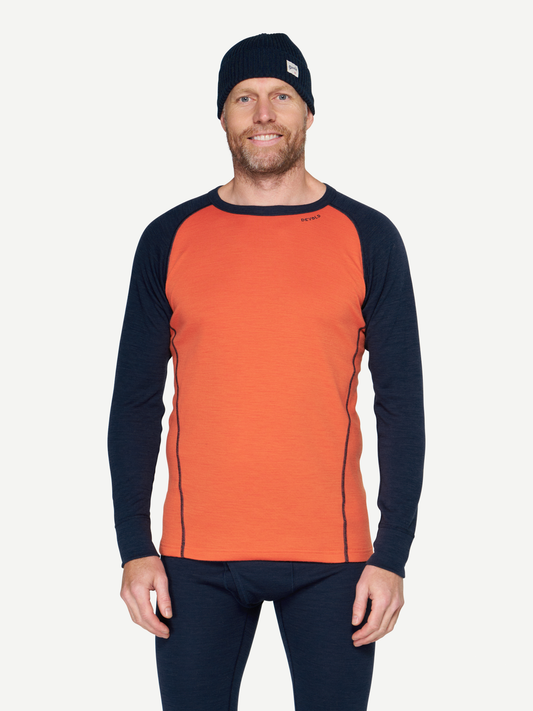 Devold DUO ACTIVE 205 Herren Merino Langarmshirt – Brick – Studio 1