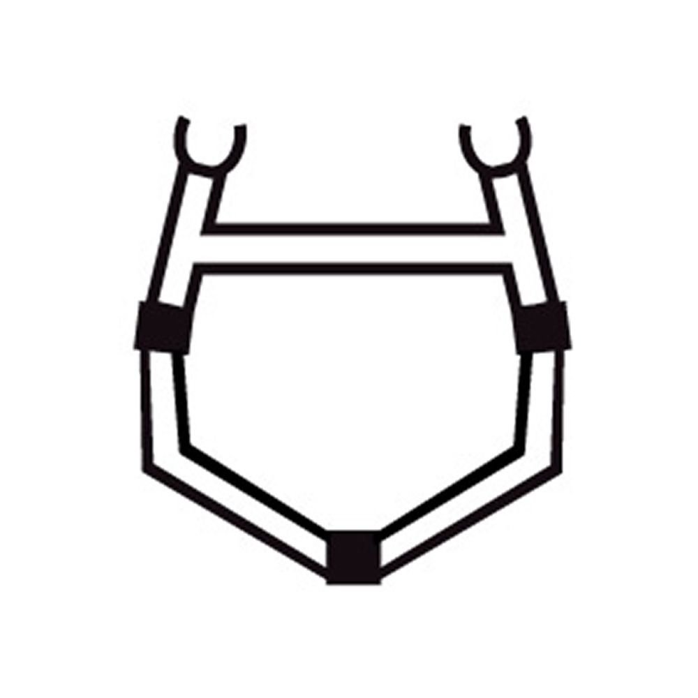 Bergans 2 - CROSS RIB W/TOP BAR 13.7'/15.5/17/18.5 - Tops bei PeakStyle
