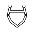 Bergans 2 - CROSS RIB W/TOP BAR 16' - Tops bei PeakStyle