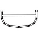 Bergans 6 - CROSS RIB W/TOP BAR 18.5' - Tops bei PeakStyle