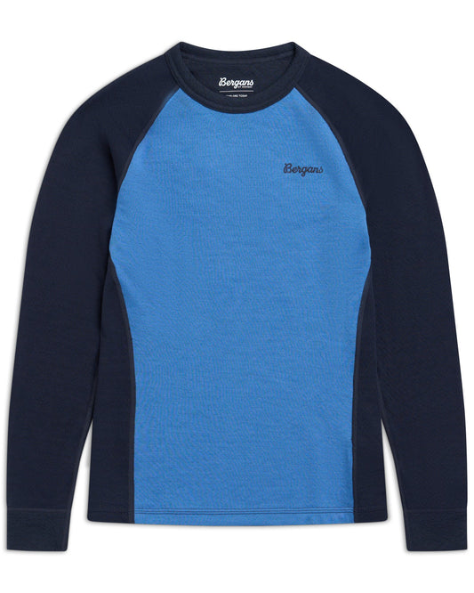 Bergans INNER:DUAL MERINO JUNIOR LONG SLEEVE - Unterwäsche bei PeakStyle