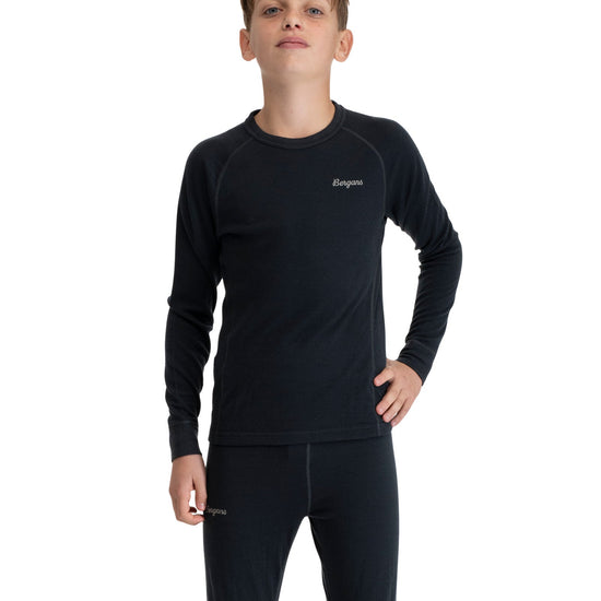 Bergans INNER:DUAL MERINO JUNIOR LONG SLEEVE - Unterwäsche bei PeakStyle