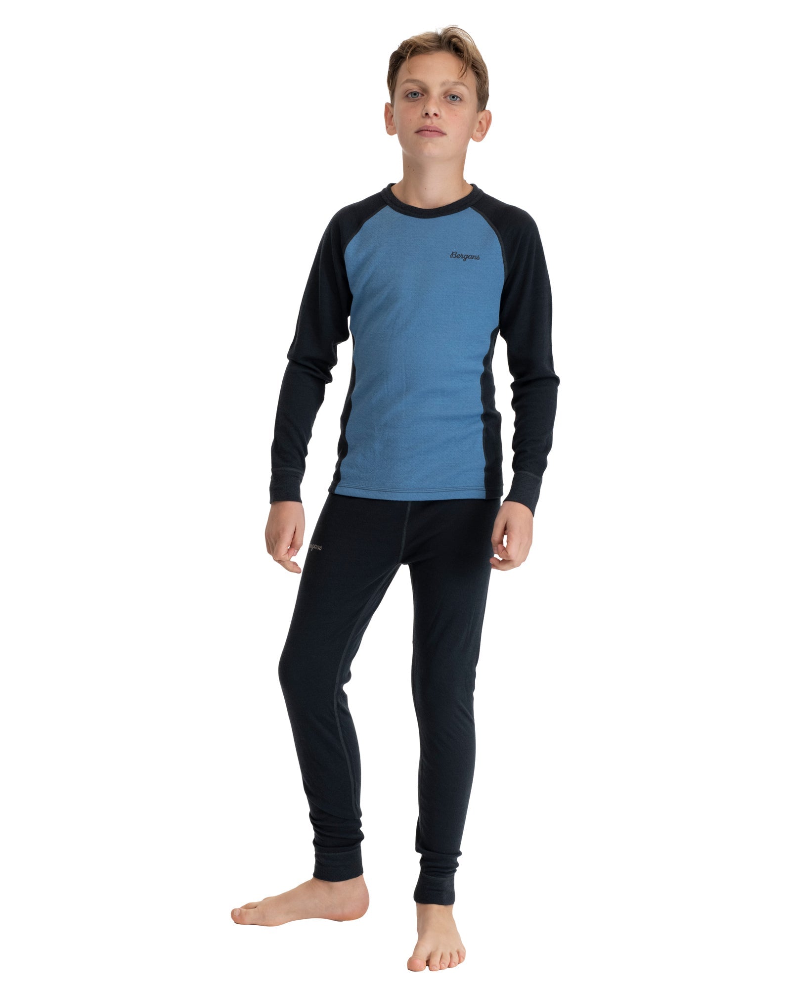 Bergans INNER:DUAL MERINO JUNIOR LONG SLEEVE - Unterwäsche bei PeakStyle