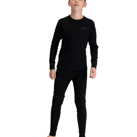 Bergans INNER:DUAL MERINO JUNIOR LONG SLEEVE - Unterwäsche bei PeakStyle