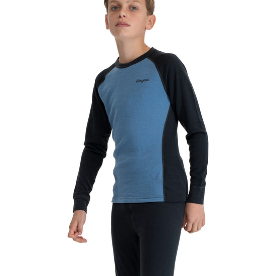 Bergans INNER:DUAL MERINO JUNIOR LONG SLEEVE - Unterwäsche bei PeakStyle