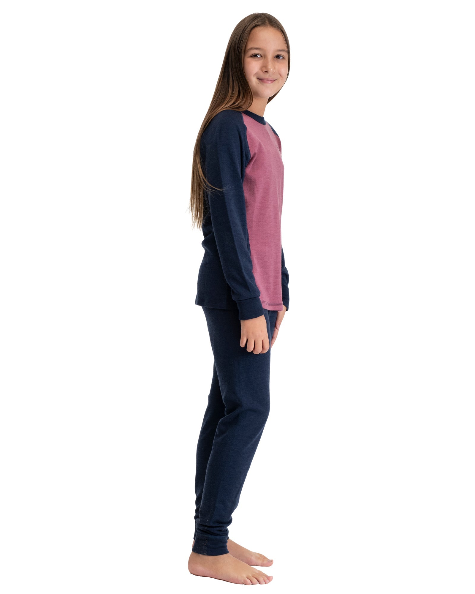 Bergans INNER:DUAL MERINO JUNIOR LONG SLEEVE - Unterwäsche bei PeakStyle