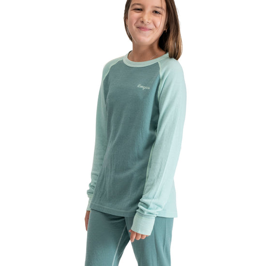 Bergans INNER:DUAL MERINO JUNIOR LONG SLEEVE - Unterwäsche bei PeakStyle
