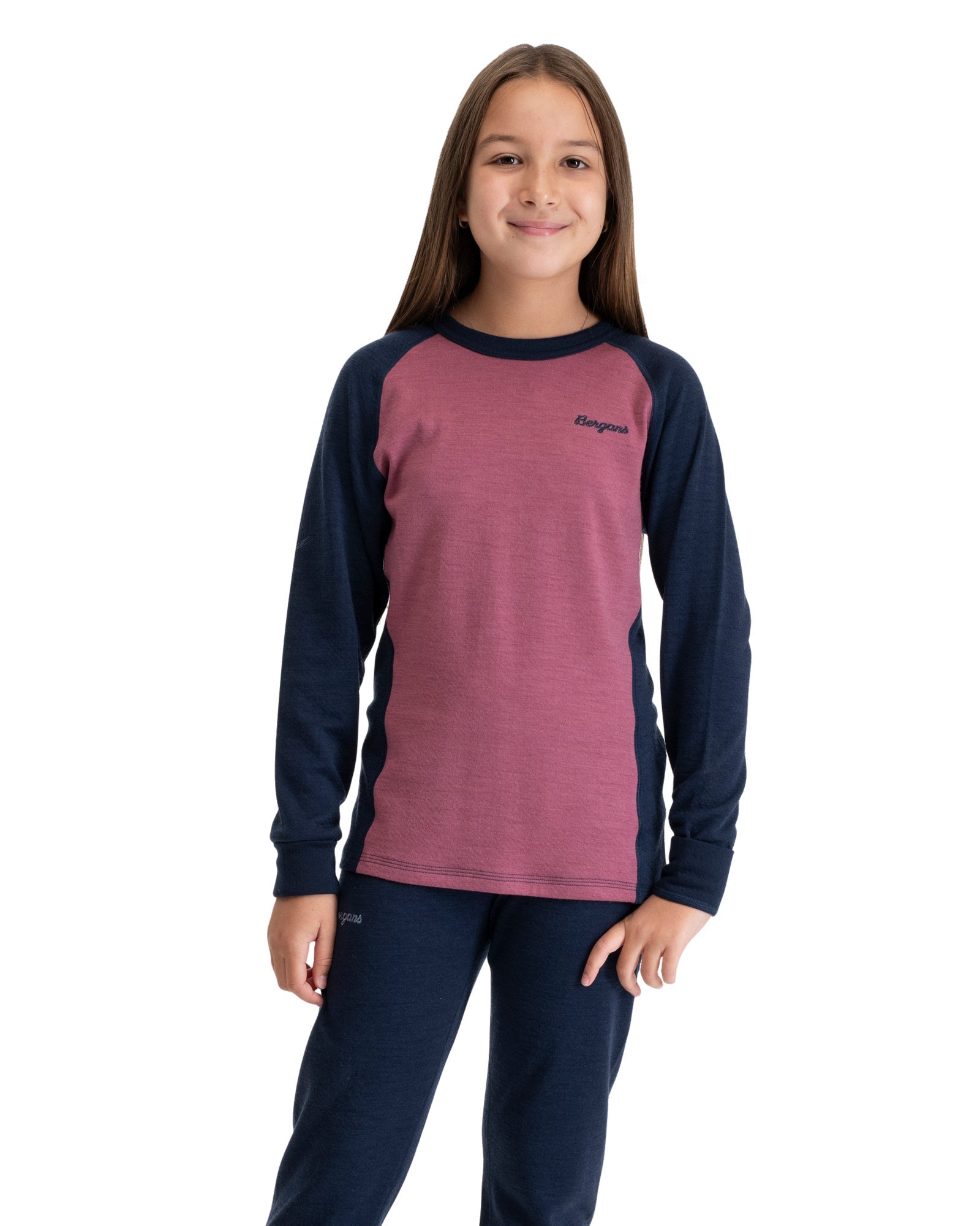 Bergans INNER:DUAL MERINO JUNIOR LONG SLEEVE - Unterwäsche bei PeakStyle