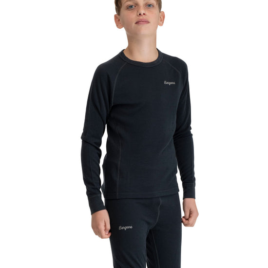 Bergans INNER:DUAL MERINO JUNIOR LONG SLEEVE - Unterwäsche bei PeakStyle