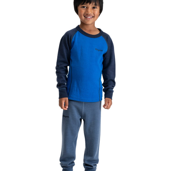 Bergans INNER:DUAL MERINO KIDS LONG SLEEVE - Unterwäsche bei PeakStyle