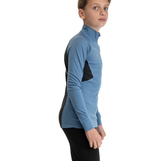 Bergans INNER:PURE MERINO YOUTH HALF ZIP - Unterwäsche bei PeakStyle
