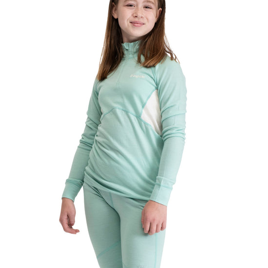 Bergans INNER:PURE MERINO YOUTH HALF ZIP - Unterwäsche bei PeakStyle