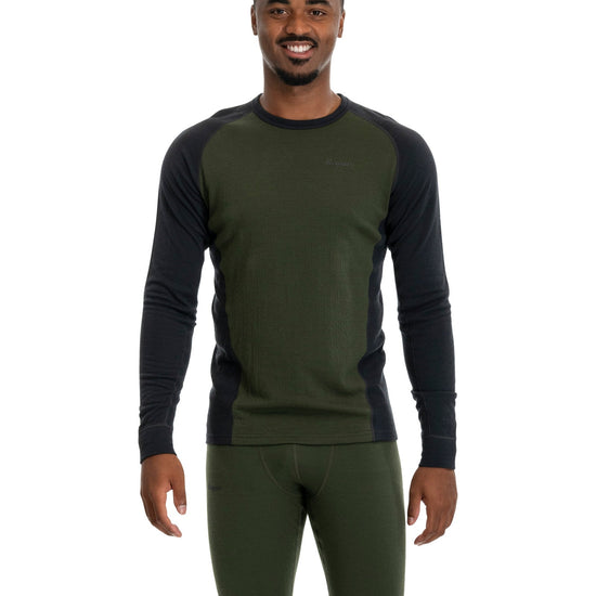 Bergans M INNER:DUAL MERINO LONG SLEEVE - Unterwäsche bei PeakStyle