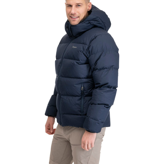 Bergans M LAVA WARM DOWN JACKET W/HOOD - Daunenjacken bei PeakStyle