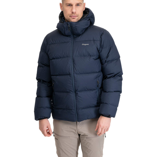 Bergans M LAVA WARM DOWN JACKET W/HOOD - Daunenjacken bei PeakStyle