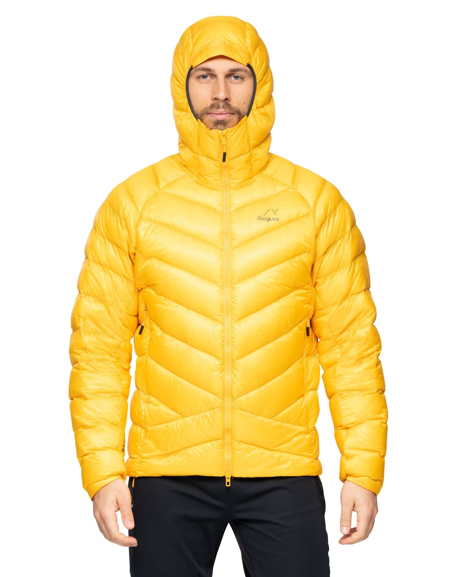 Bergans M Y LIGHTLINE WEIGHTLESS DOWN JACKET HOOD - Daunenjacken bei PeakStyle
