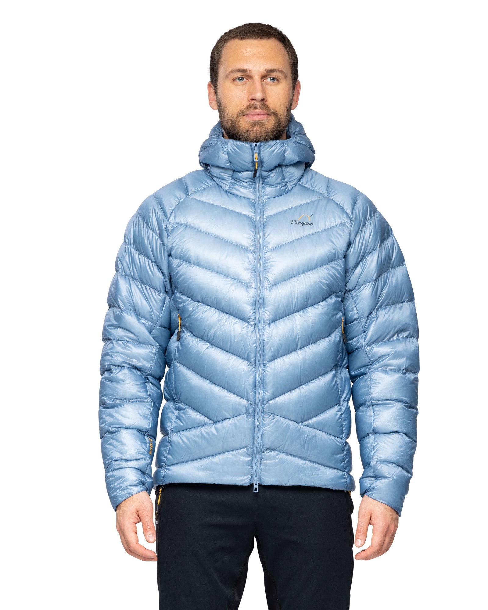 Bergans M Y LIGHTLINE WEIGHTLESS DOWN JACKET HOOD - Daunenjacken bei PeakStyle