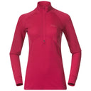 Bergans W INNER PURE MERINO HALF ZIP - PeakStyle