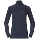 Bergans W INNER PURE MERINO HALF ZIP - PeakStyle