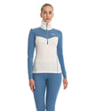 Bergans W INNER:DUAL MERINO HALF ZIP - Unterwäsche bei PeakStyle