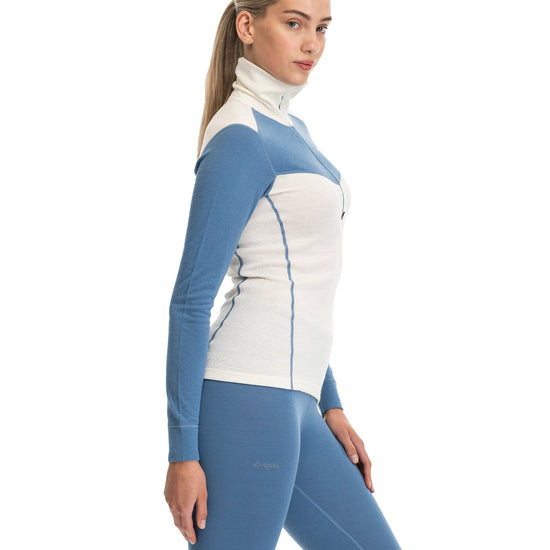 Bergans W INNER:DUAL MERINO HALF ZIP - Unterwäsche bei PeakStyle