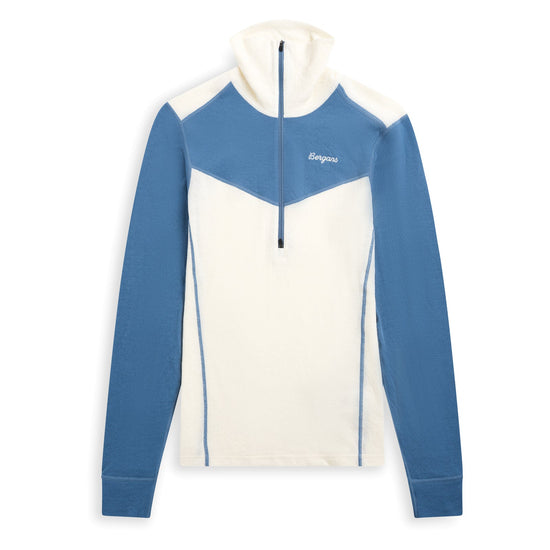 Bergans W INNER:DUAL MERINO HALF ZIP - Unterwäsche bei PeakStyle