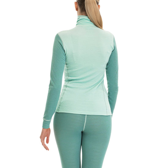 Bergans W INNER:DUAL MERINO HALF ZIP - Unterwäsche bei PeakStyle