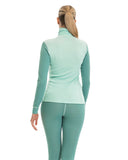 Bergans W INNER:DUAL MERINO HALF ZIP - Unterwäsche bei PeakStyle