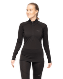 Bergans W INNER:PURE MERINO HALF ZIP - Unterwäsche bei PeakStyle