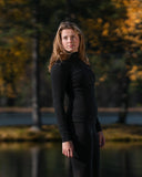 Bergans W INNER:PURE MERINO HALF ZIP - Unterwäsche bei PeakStyle